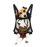 Japanese Samurai Helmet Print Pet Carrier Backpack