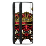 Japanese Samurai Helmet Print Refrigerator Handle Covers