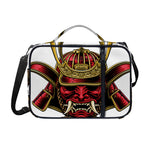 Japanese Samurai Helmet Print Shoulder Strap Bible Bag