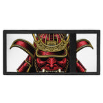 Japanese Samurai Helmet Print Trifold Wallet