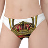 Japanese Samurai Helmet Print Women's Panties