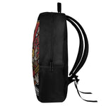 Japanese Samurai Mask Print 17 Inch Backpack