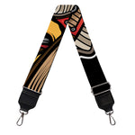 Japanese Samurai Mask Print Bag Strap