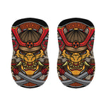 Japanese Samurai Mask Print Bar Stool Covers