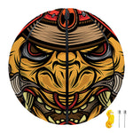 Japanese Samurai Mask Print Basketball