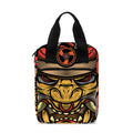 Japanese Samurai Mask Print Bible Tote Bag