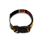 Japanese Samurai Mask Print Dog Collar