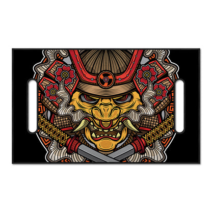 Japanese Samurai Mask Print Golf Cart Seat Cover