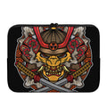 Japanese Samurai Mask Print Laptop Sleeve