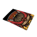 Japanese Samurai Mask Print Pet Cooling Mat Cover