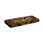 Japanese Samurai Mask Print Piano Keyboard Cover