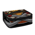 Japanese Samurai Mask Print Small Lunch Bag