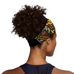 Japanese Samurai Mask Print Sports Headband