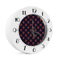Japanese Samurai Pattern Print Alarm Clock