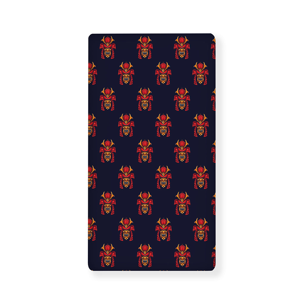 Japanese Samurai Pattern Print Baby Crib Sheet