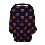 Japanese Samurai Pattern Print Baby Seat Cover