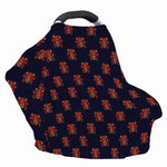 Japanese Samurai Pattern Print Baby Seat Cover
