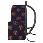 Japanese Samurai Pattern Print Backpack