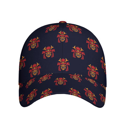 Japanese Samurai Pattern Print Baseball Cap