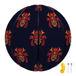 Japanese Samurai Pattern Print Basketball