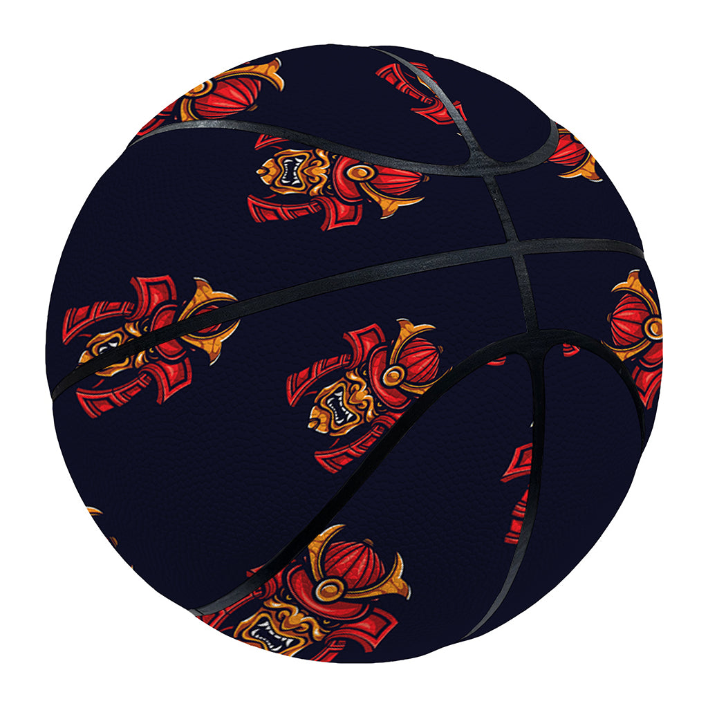 Japanese Samurai Pattern Print Basketball