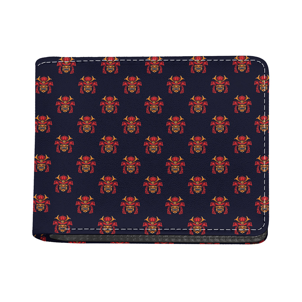 Japanese Samurai Pattern Print Bifold Wallet