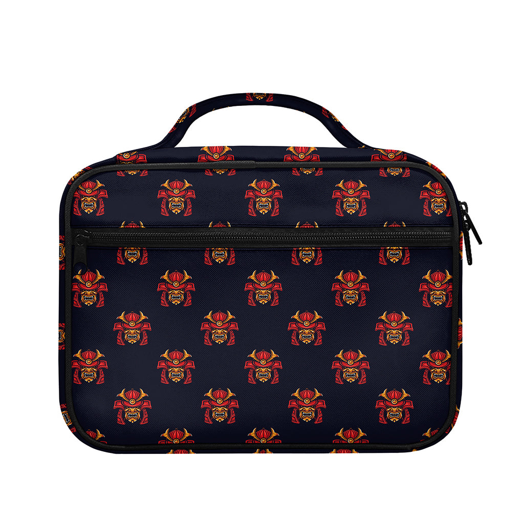 Japanese Samurai Pattern Print Briefcase Bible Bag