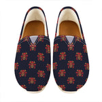 Japanese Samurai Pattern Print Casual Shoes