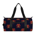 Japanese Samurai Pattern Print Gym Bag