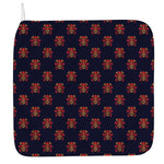 Japanese Samurai Pattern Print Hand Towel