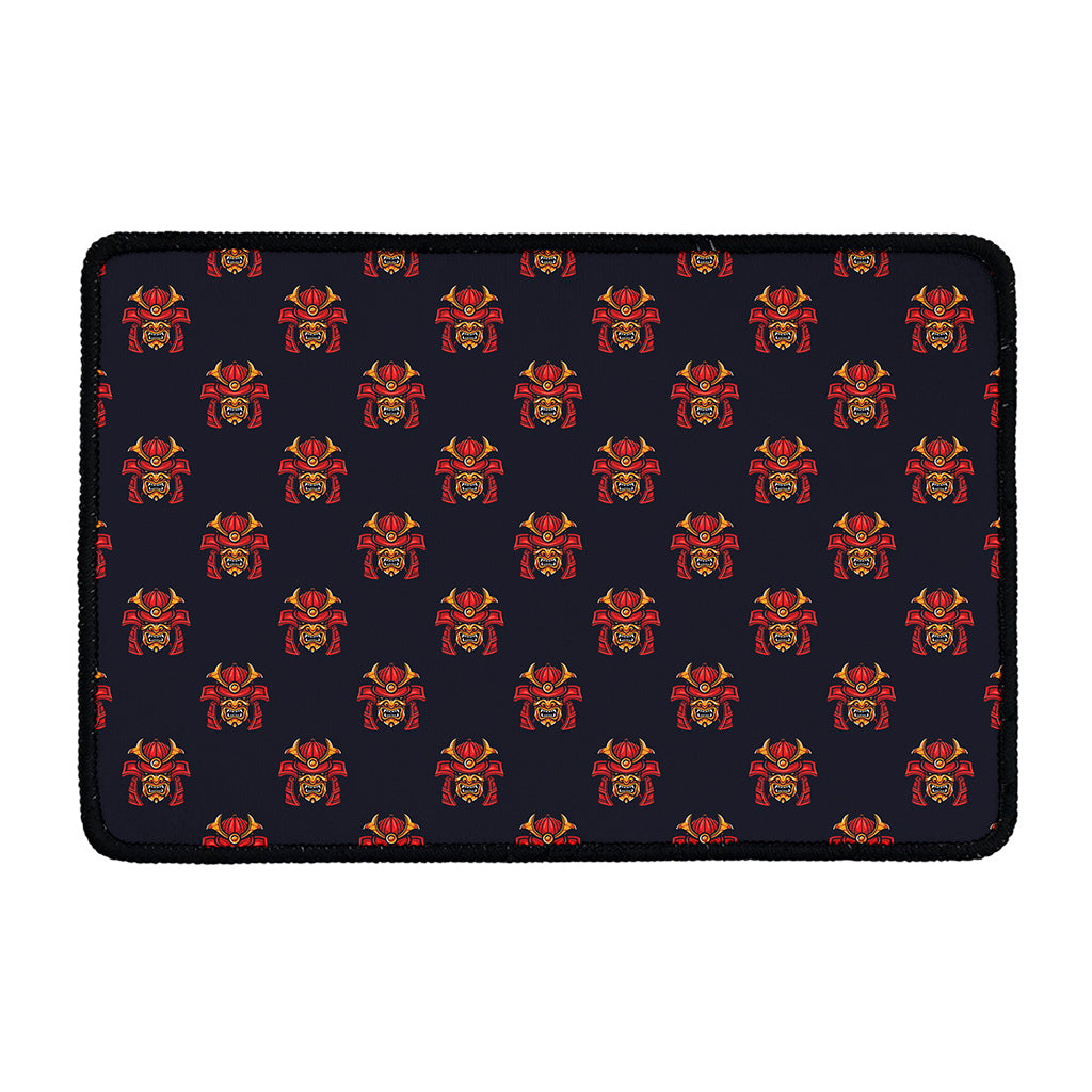 Japanese Samurai Pattern Print Kitchen Mat