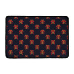 Japanese Samurai Pattern Print Kitchen Mat