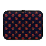 Japanese Samurai Pattern Print Laptop Sleeve