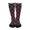 Japanese Samurai Pattern Print Long Socks