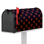 Japanese Samurai Pattern Print Mailbox Cover