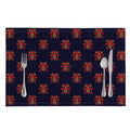 Japanese Samurai Pattern Print Placemat