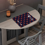 Japanese Samurai Pattern Print Placemat