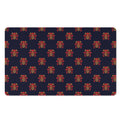 Japanese Samurai Pattern Print Polyester Doormat