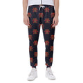 Japanese Samurai Pattern Print Joggers
