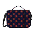 Japanese Samurai Pattern Print Shoulder Strap Bible Bag