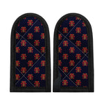 Japanese Samurai Pattern Print Skillet Handle Cover