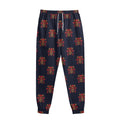 Japanese Samurai Pattern Print Sweatpants