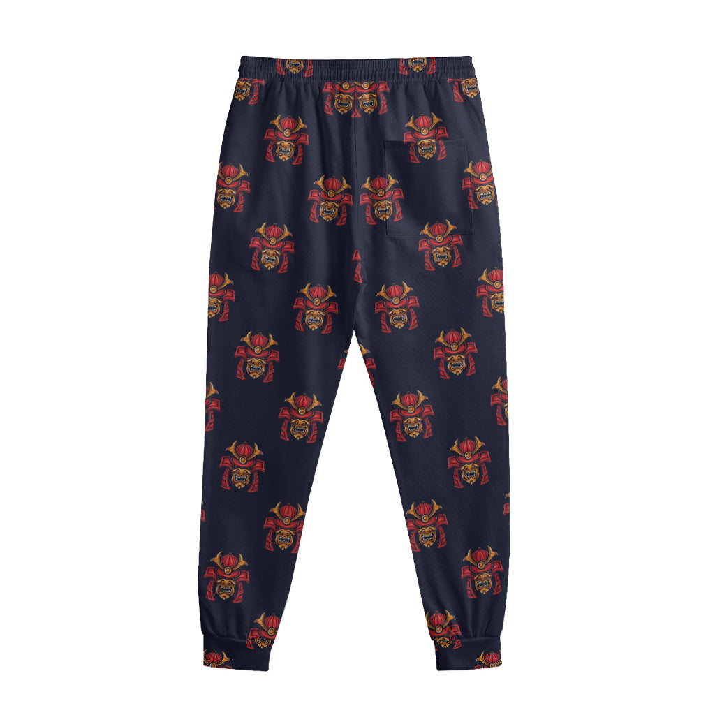 Japanese Samurai Pattern Print Sweatpants