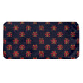 Japanese Samurai Pattern Print Towel