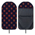 Japanese Samurai Pattern Print Waterproof Car Seat Cover