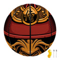 Japanese Samurai Warrior Mask Print Basketball