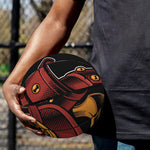 Japanese Samurai Warrior Mask Print Basketball