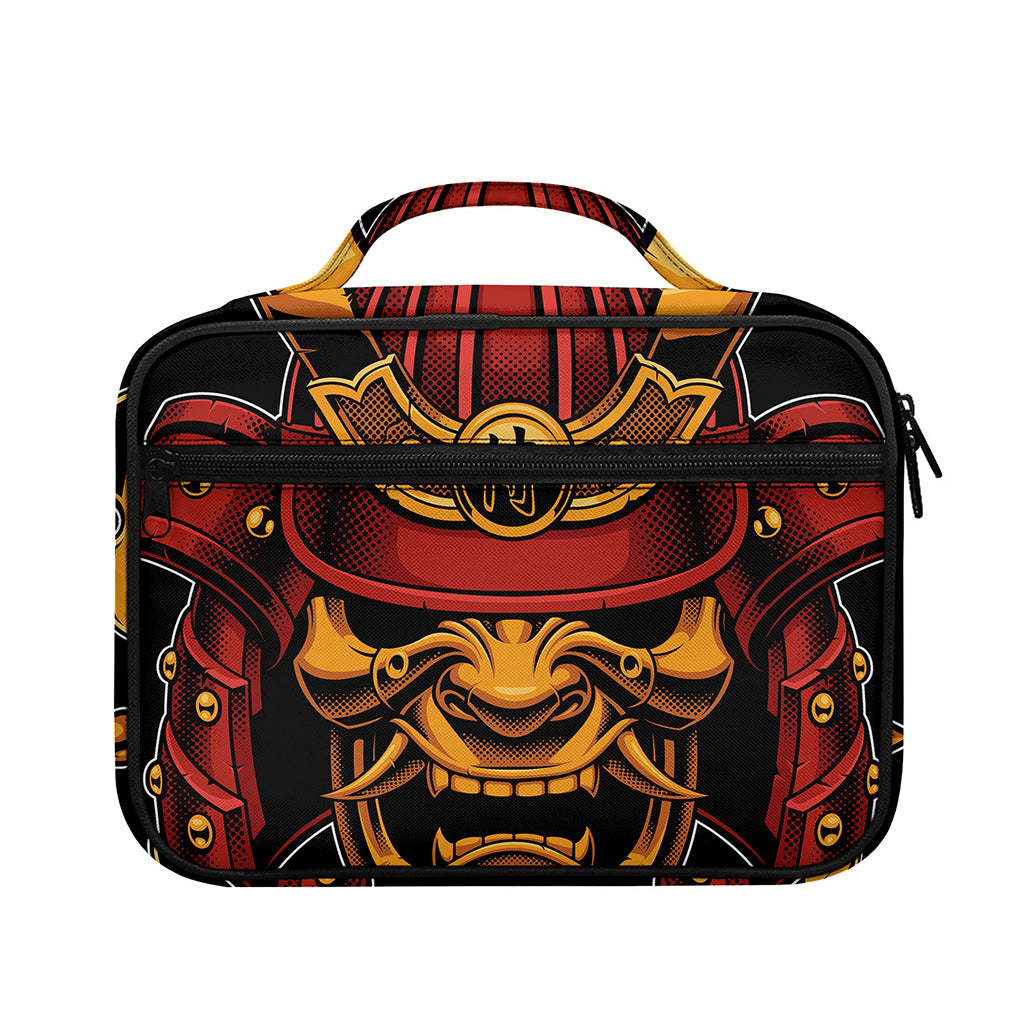 Japanese Samurai Warrior Mask Print Briefcase Bible Bag