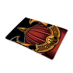 Japanese Samurai Warrior Mask Print Pet Cooling Mat Cover