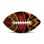 Japanese Samurai Warrior Mask Print Rugby Ball